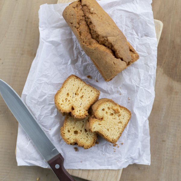 Budín de Vainilla sin Azúcar