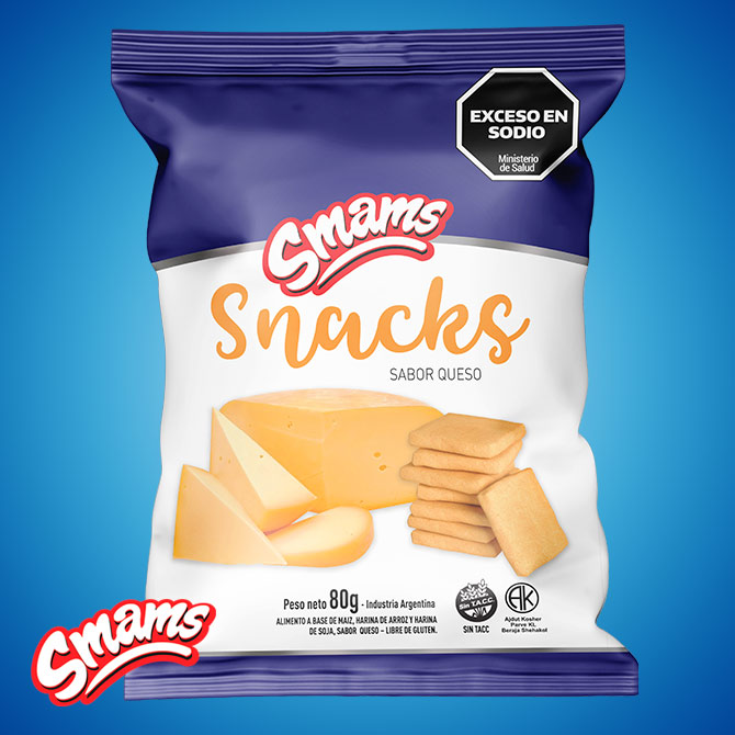 Snacks sabor a Queso